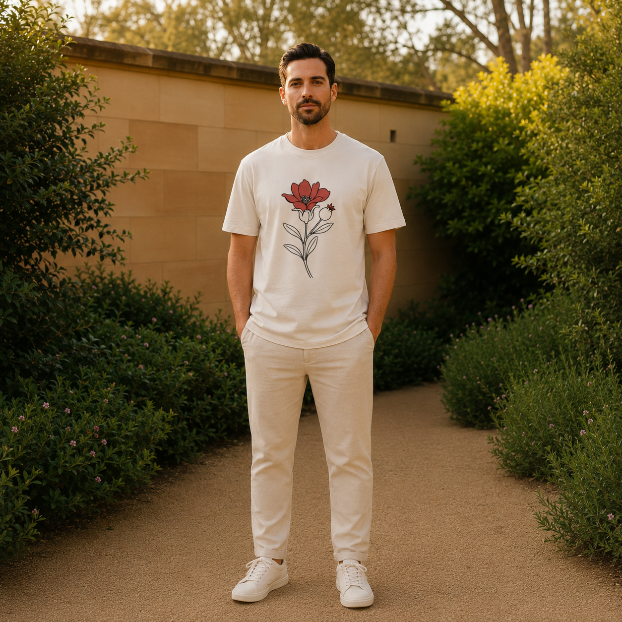 Pomegranate Flower (Rimon) Tee