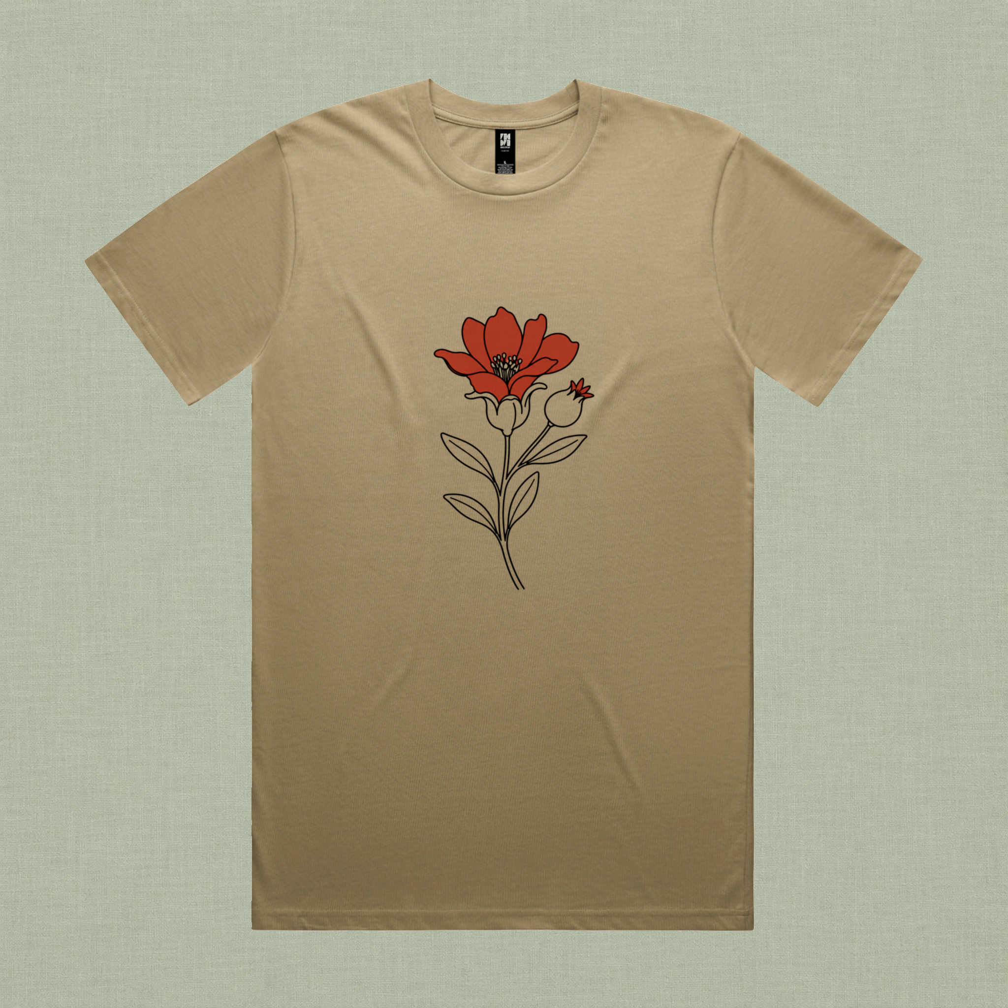 Pomegranate Flower (Rimon) Tee