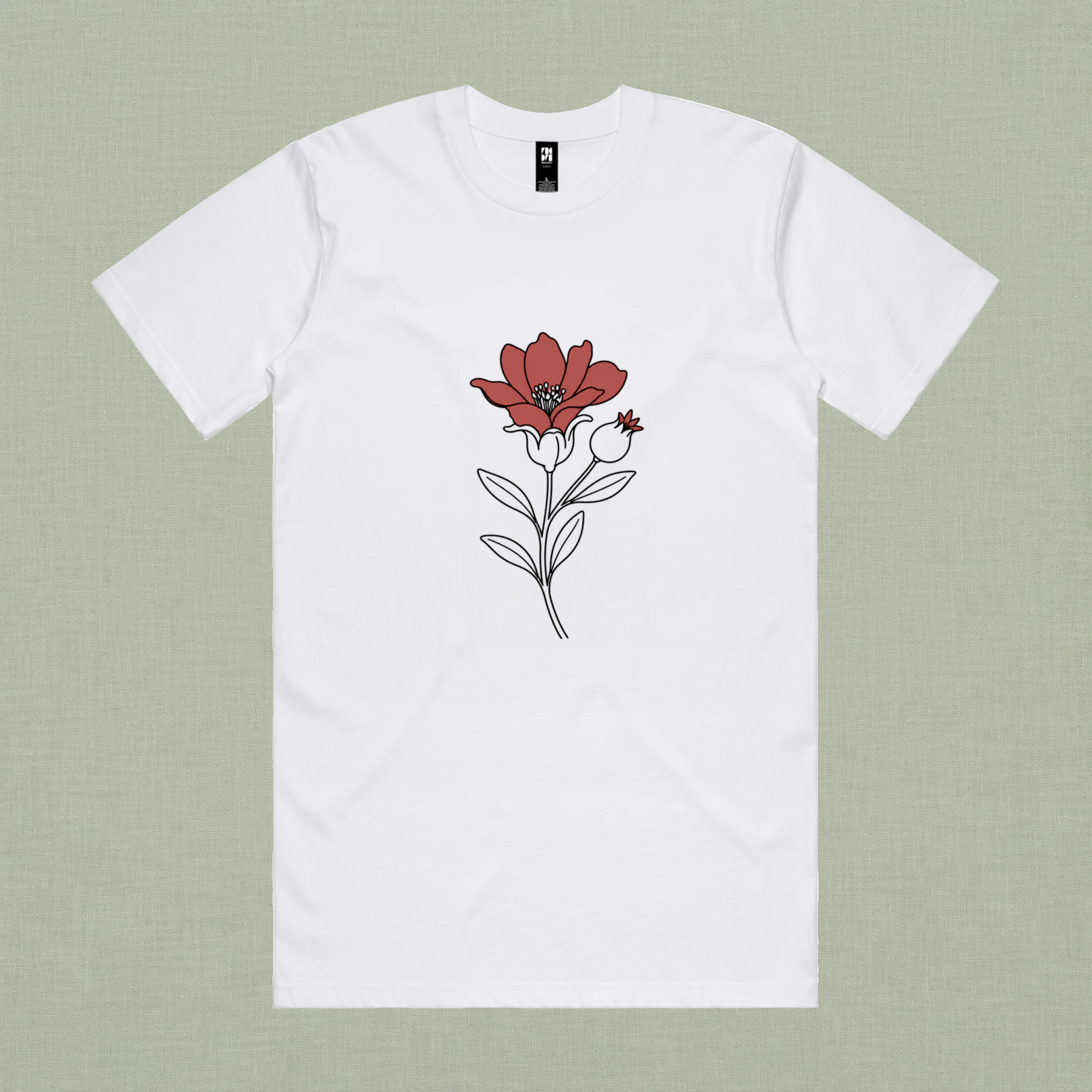 Pomegranate Flower (Rimon) Tee
