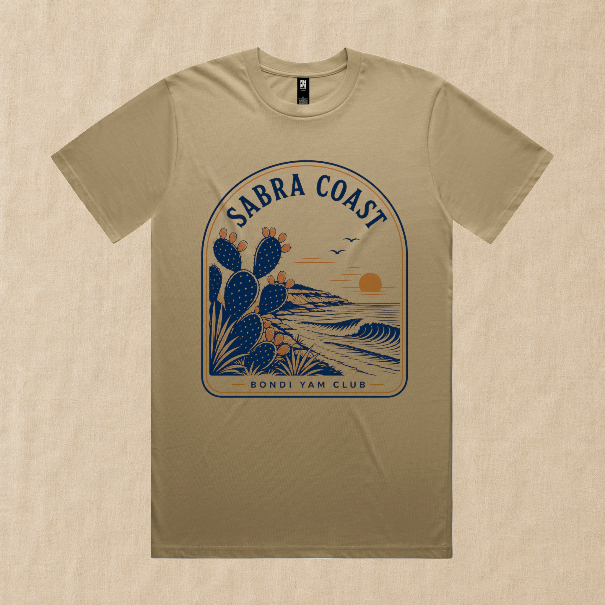 Sabra Coast Tee – Bondi Yam Club