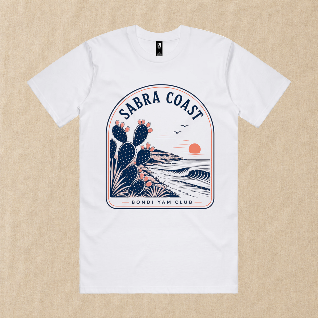 Sabra Coast Tee – Bondi Yam Club