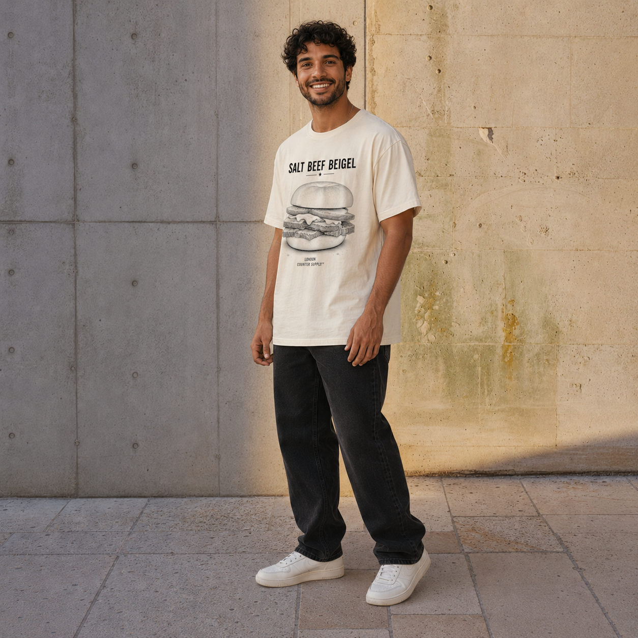 Salt Beef Beigel — London Tee – Counter Supply