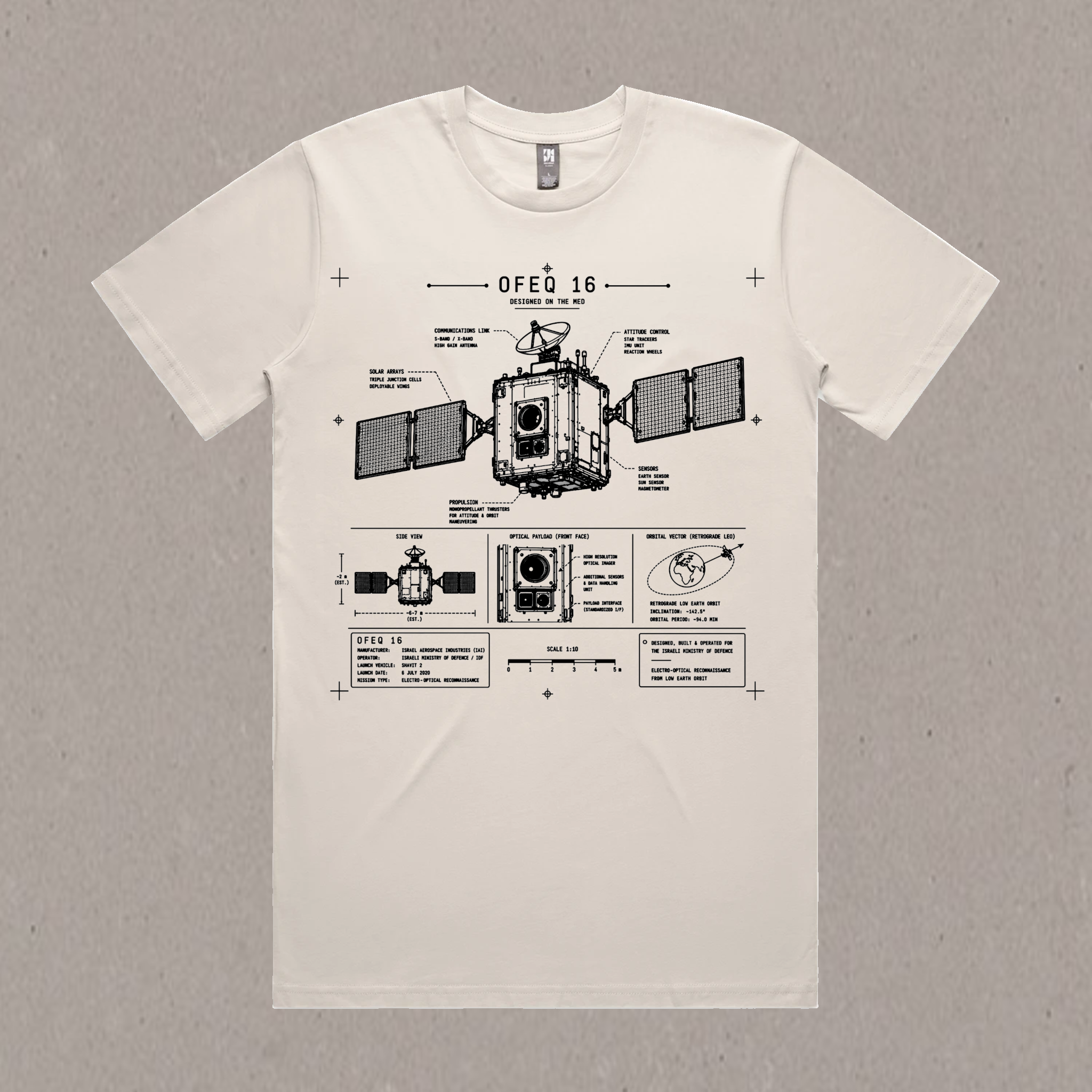 OFEQ 16 Satellite Tee