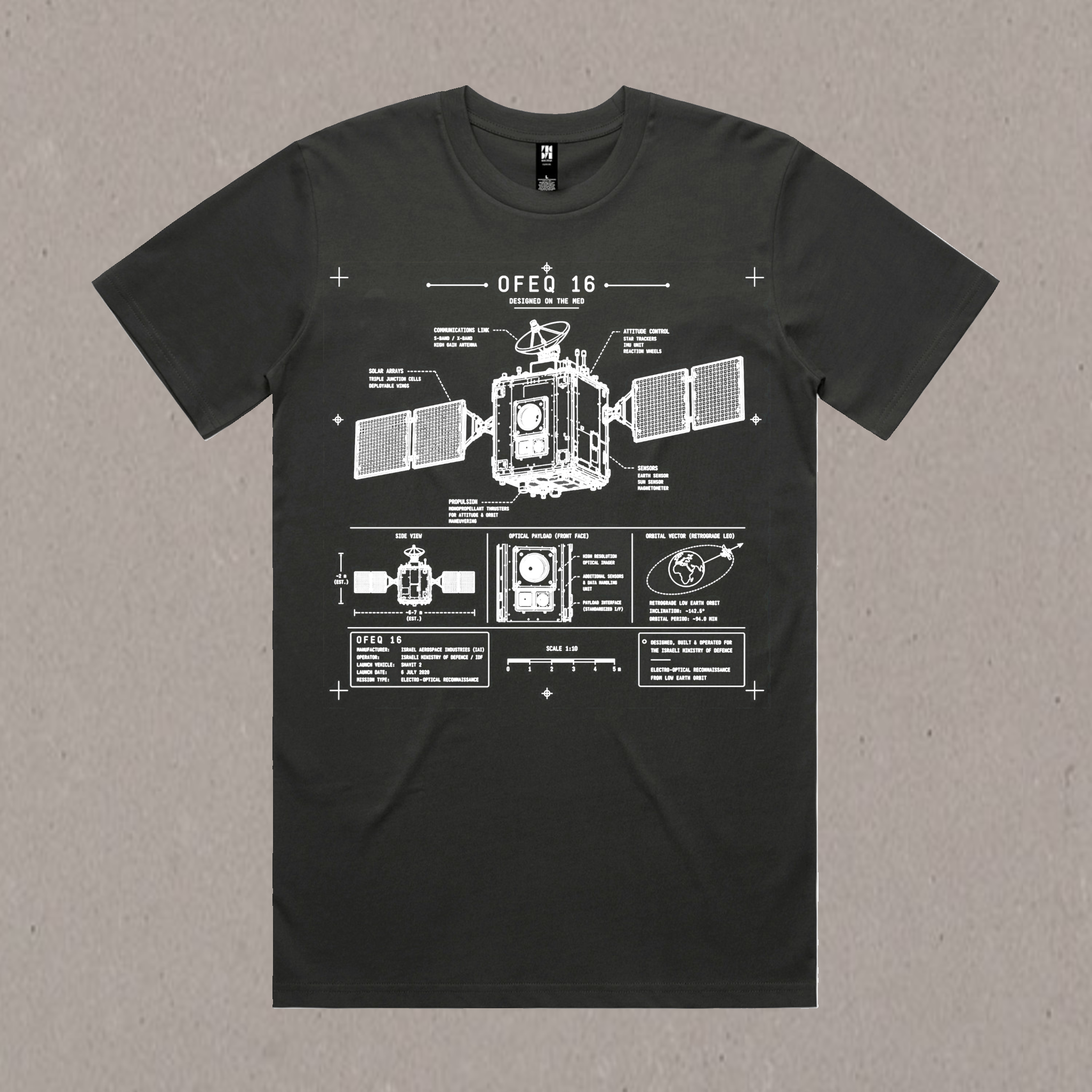 OFEQ 16 Satellite Tee