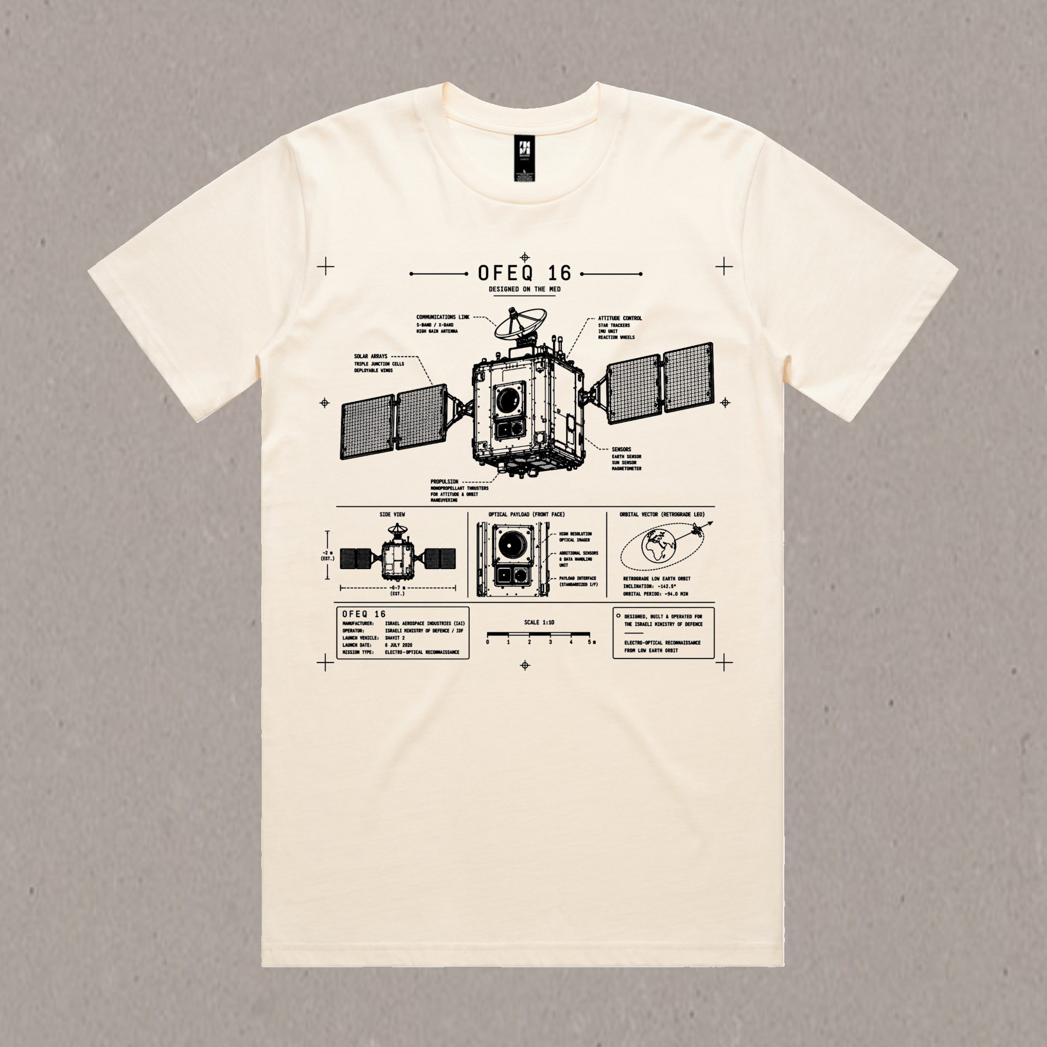 OFEQ 16 Satellite Tee