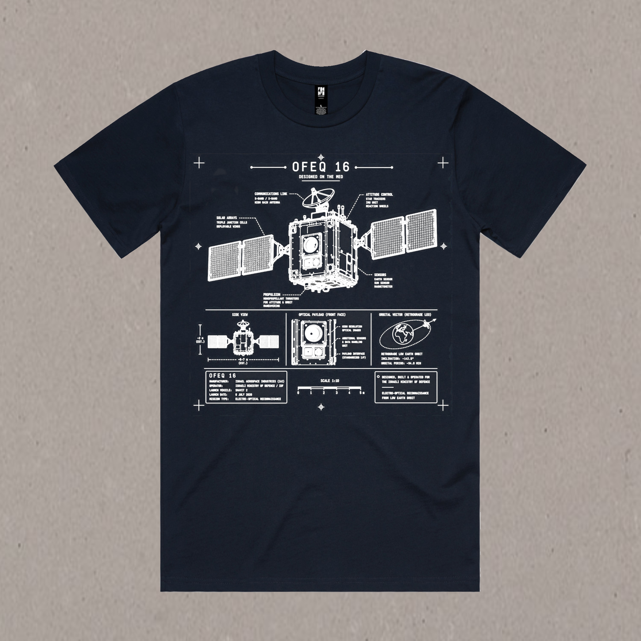 OFEQ 16 Satellite Tee
