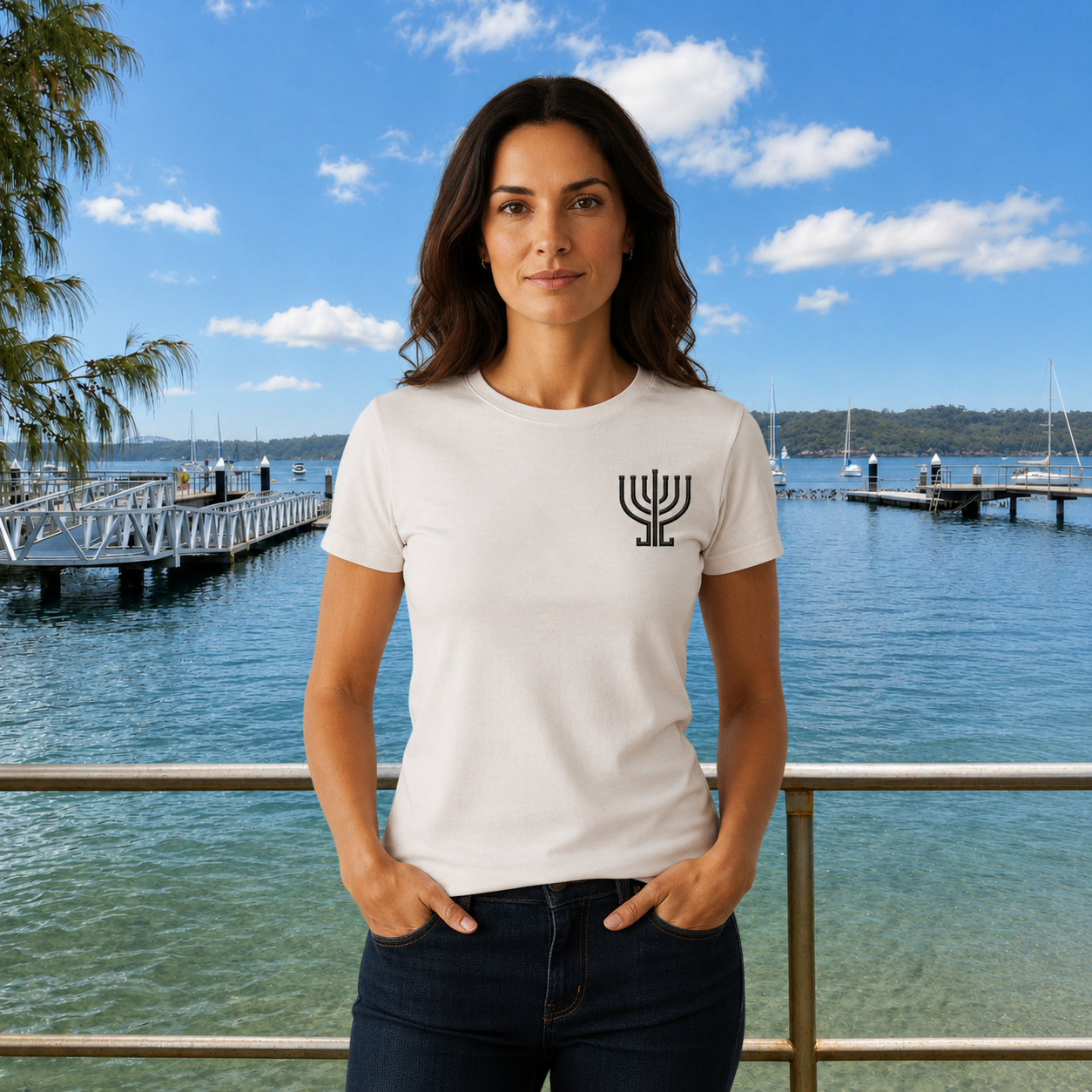 The Seven Branches — Embroidered Tee