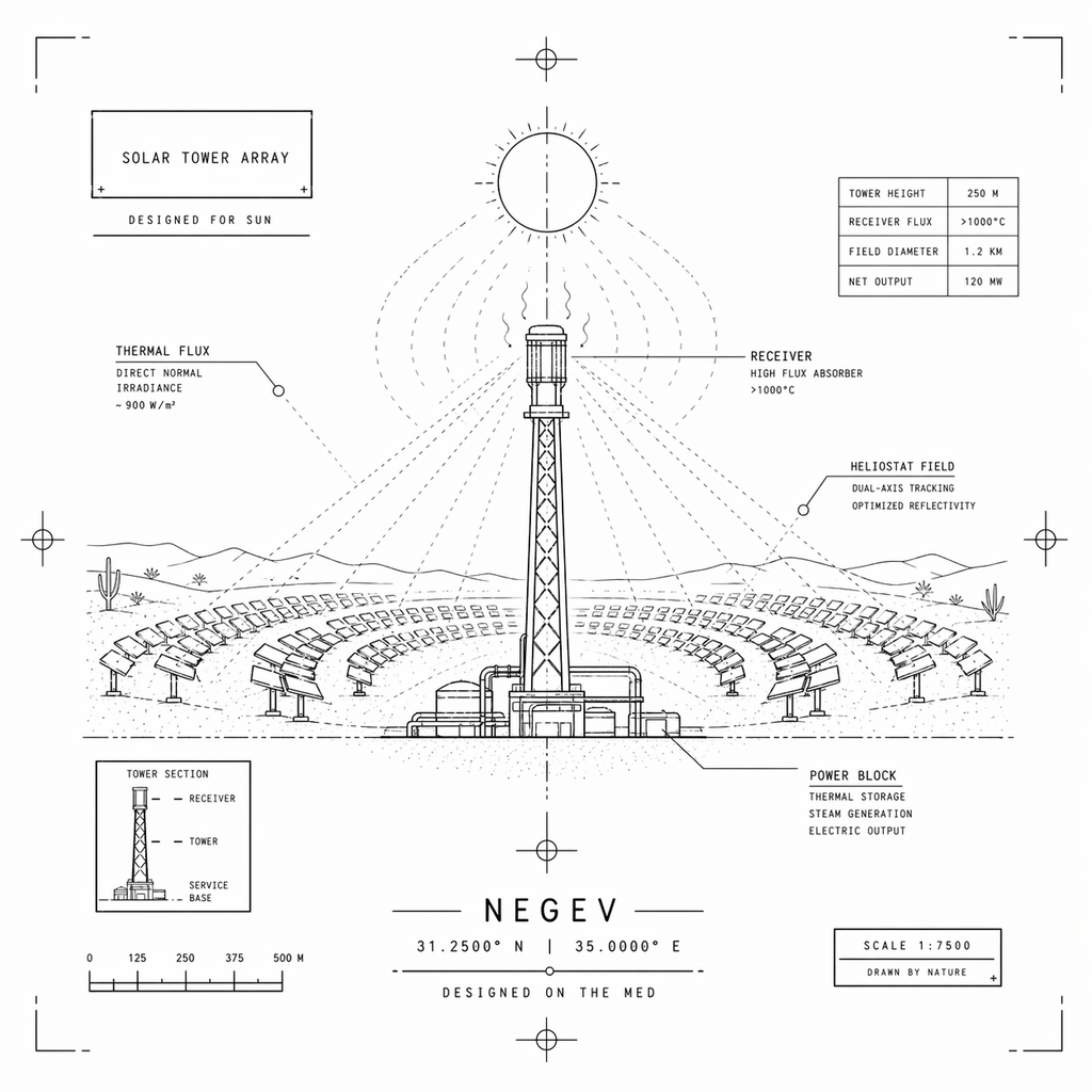 Solar Tower Array Tee
