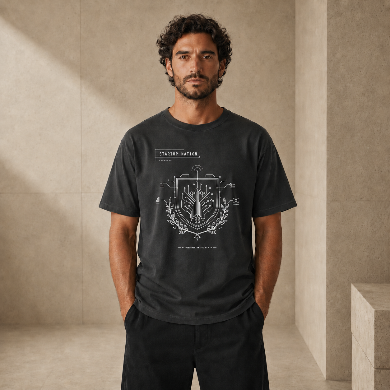 Startup Nation Crest Tee