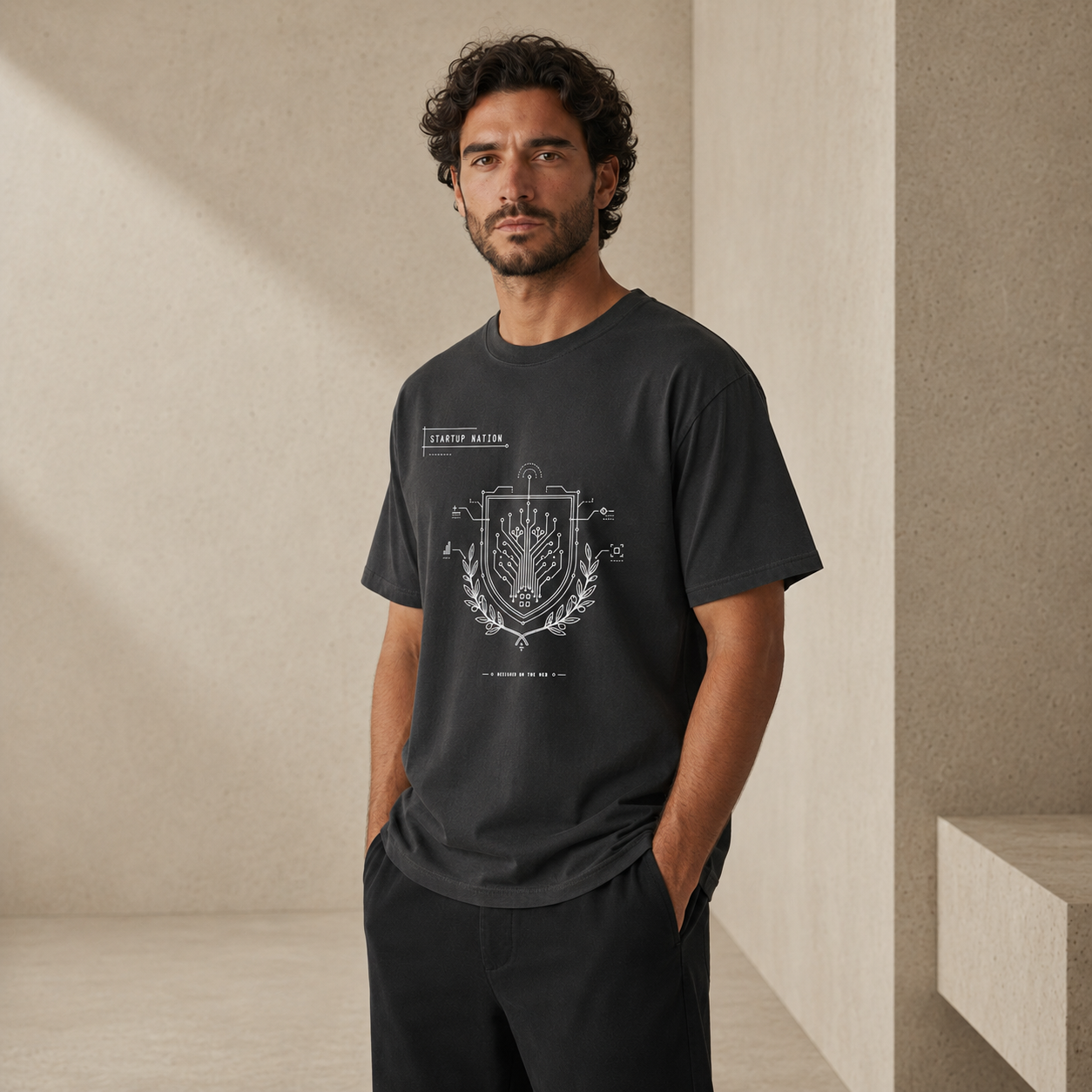 Startup Nation Crest Tee