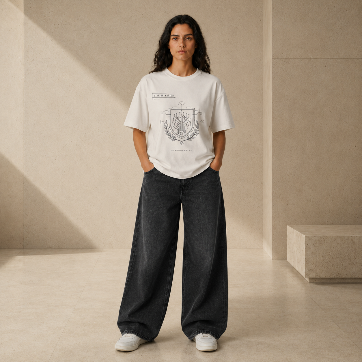 Startup Nation Crest Tee