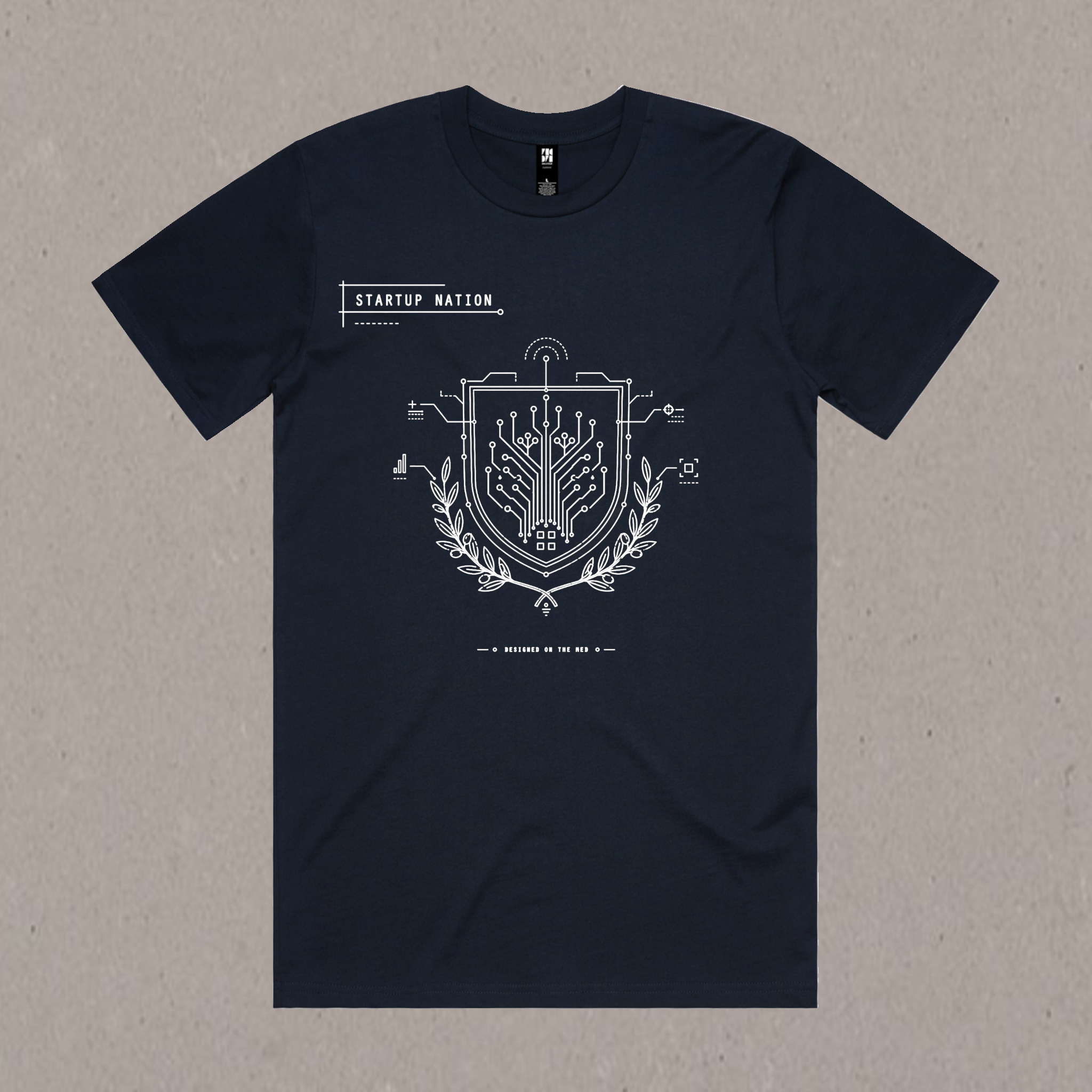 Startup Nation Crest Tee
