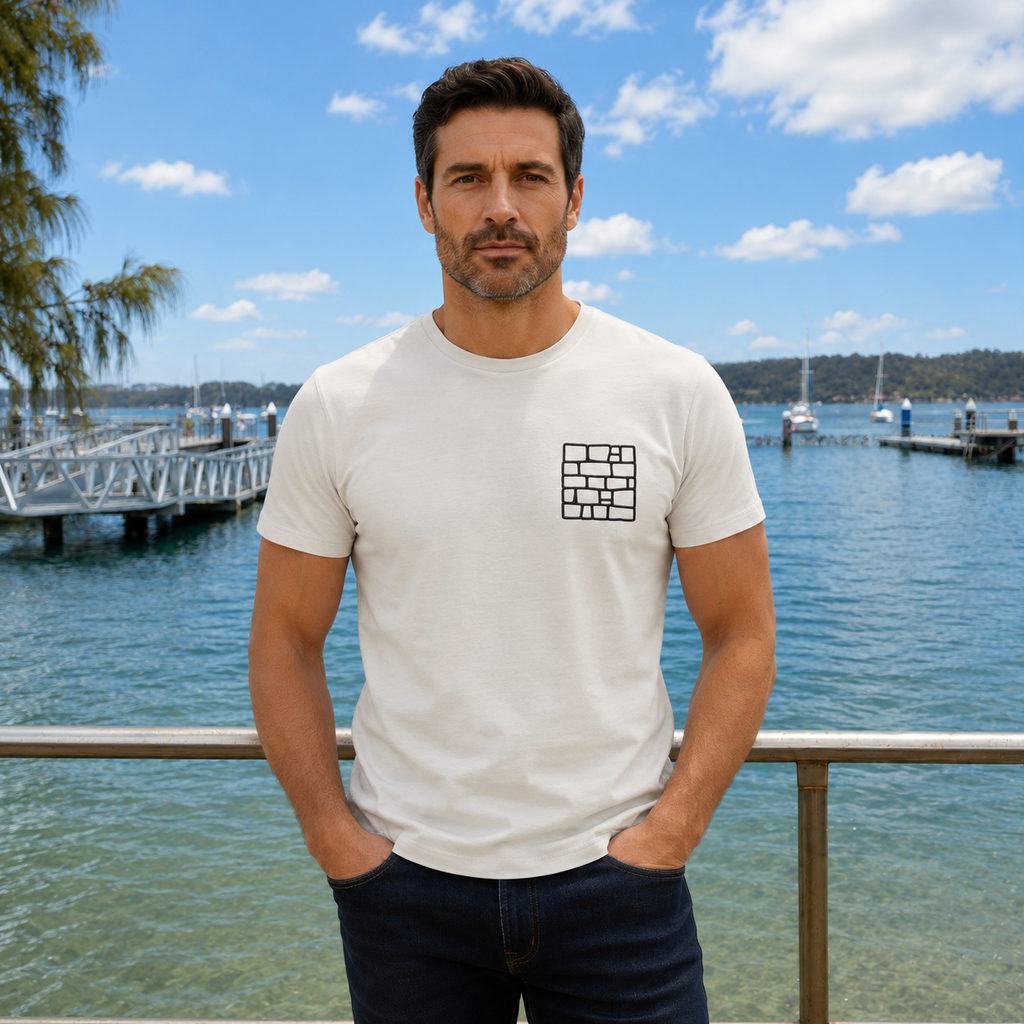 The Stone Mark — Embroidered Tee