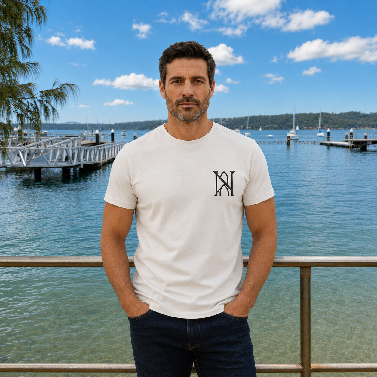 The Aleph Mark — Embroidered Tee