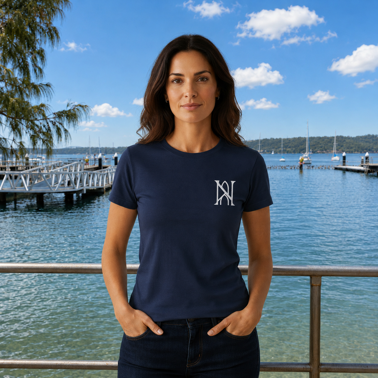 The Aleph Mark — Embroidered Tee