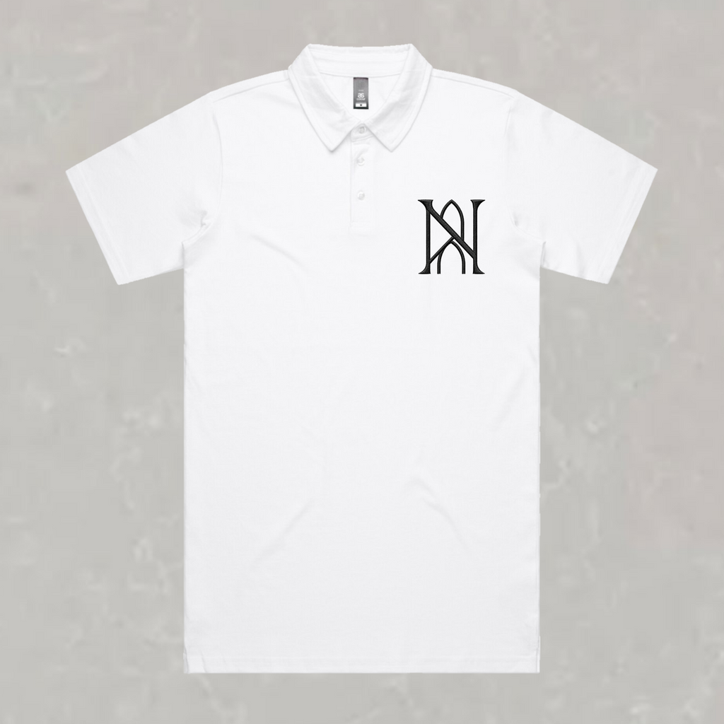 The Aleph Mark — Embroidered Polo