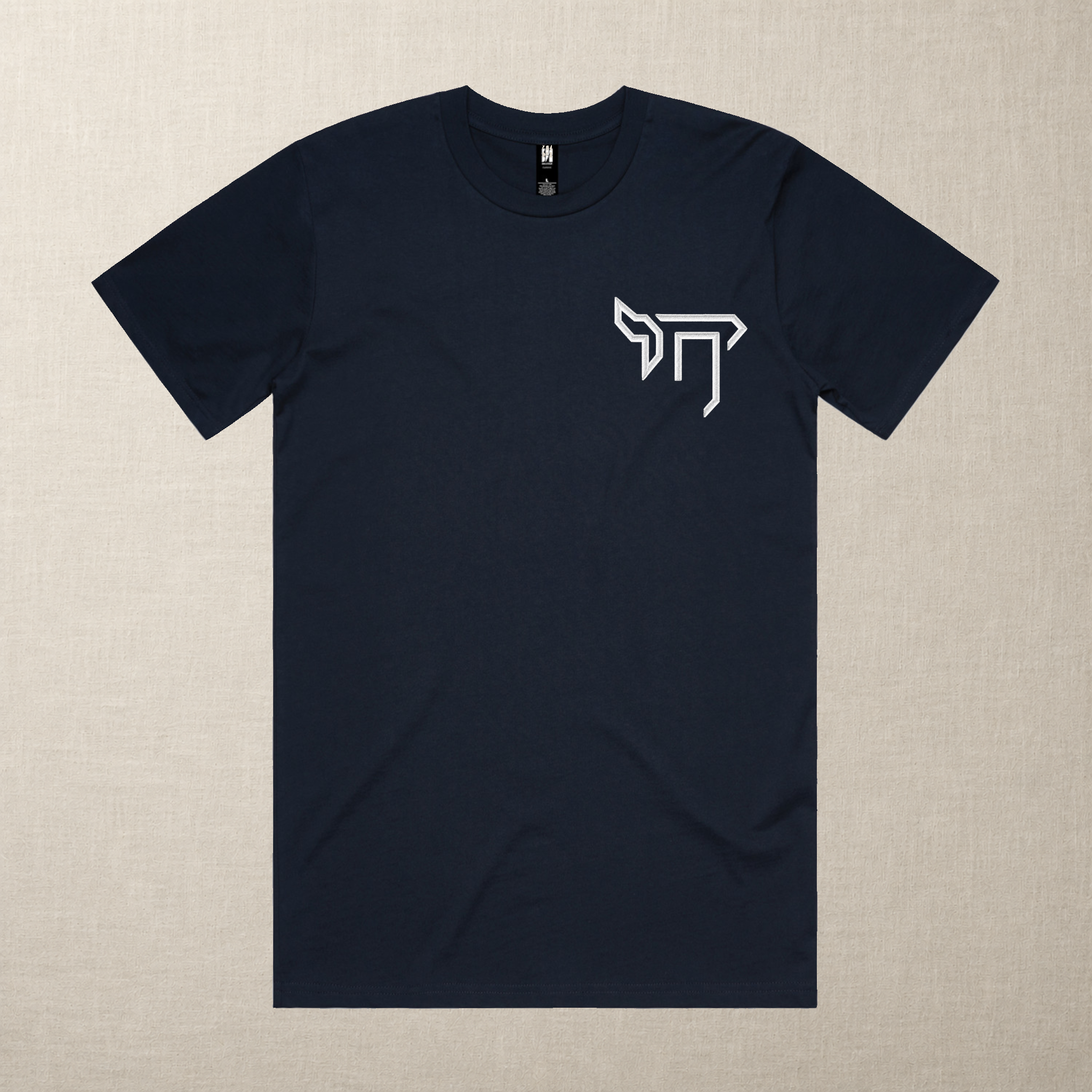 The Chai Mark — Embroidered Tee