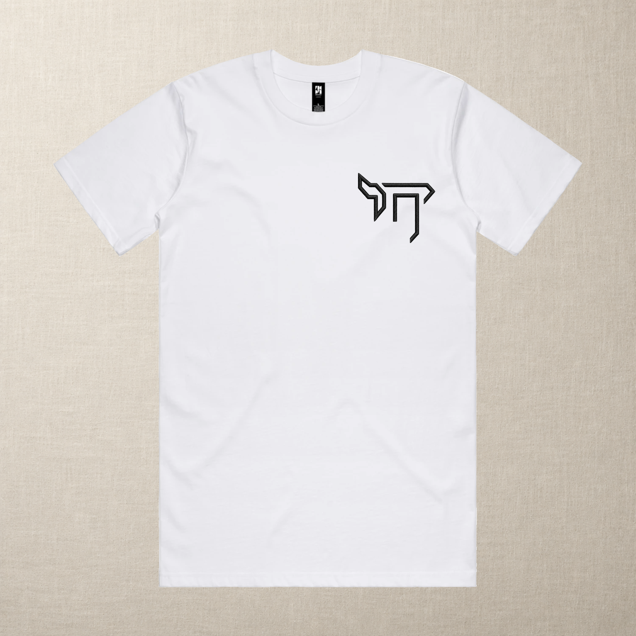 The Chai Mark — Embroidered Tee
