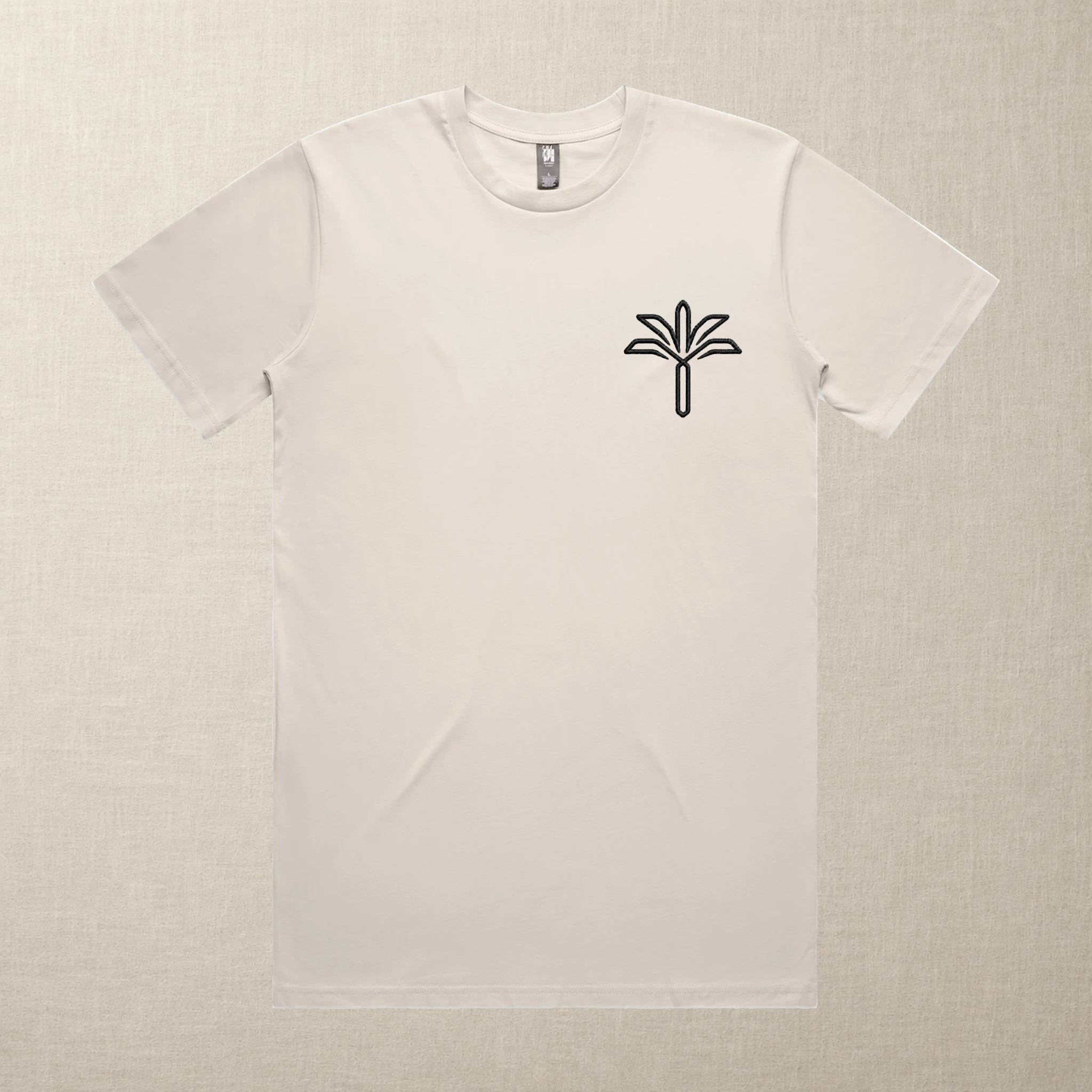 The Date Palm Mark — Embroidered Tee