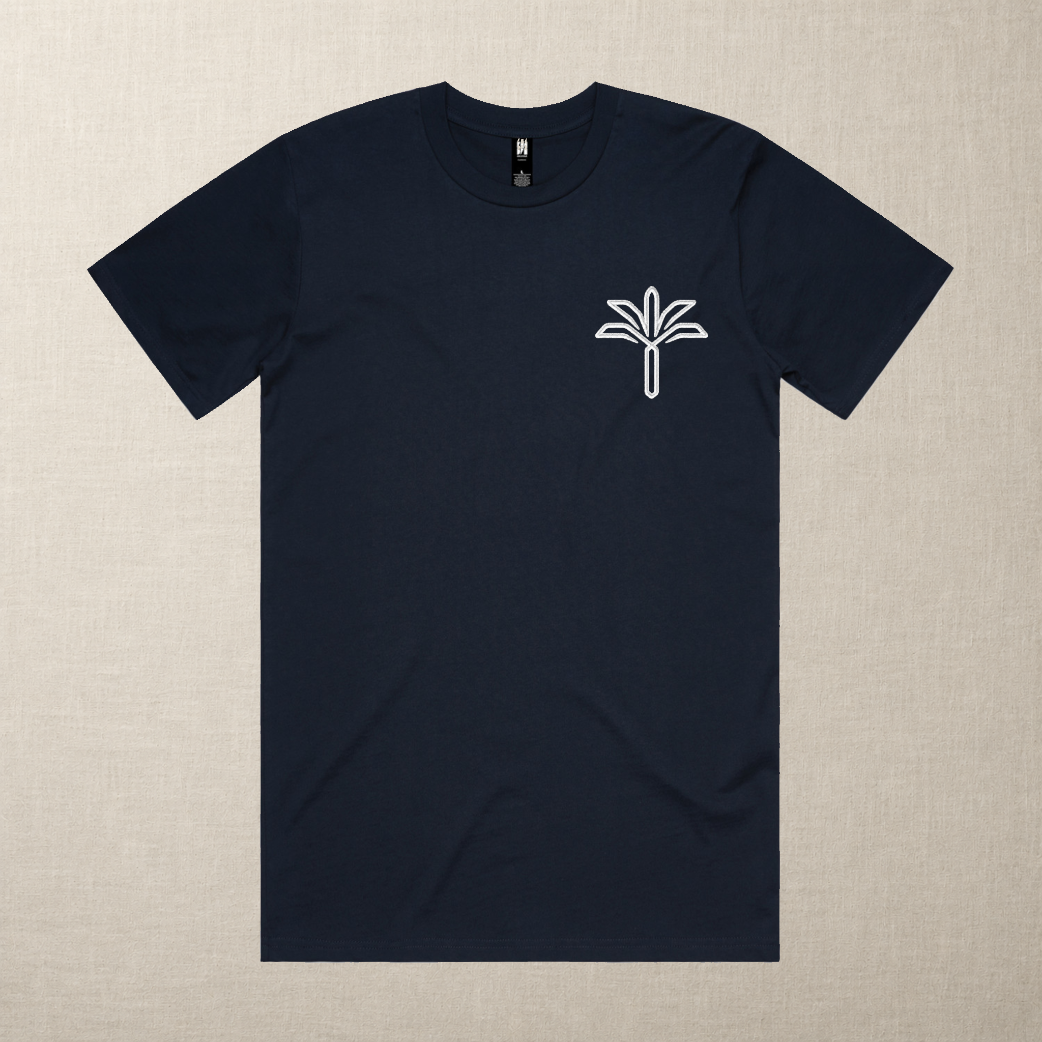 The Date Palm Mark — Embroidered Tee
