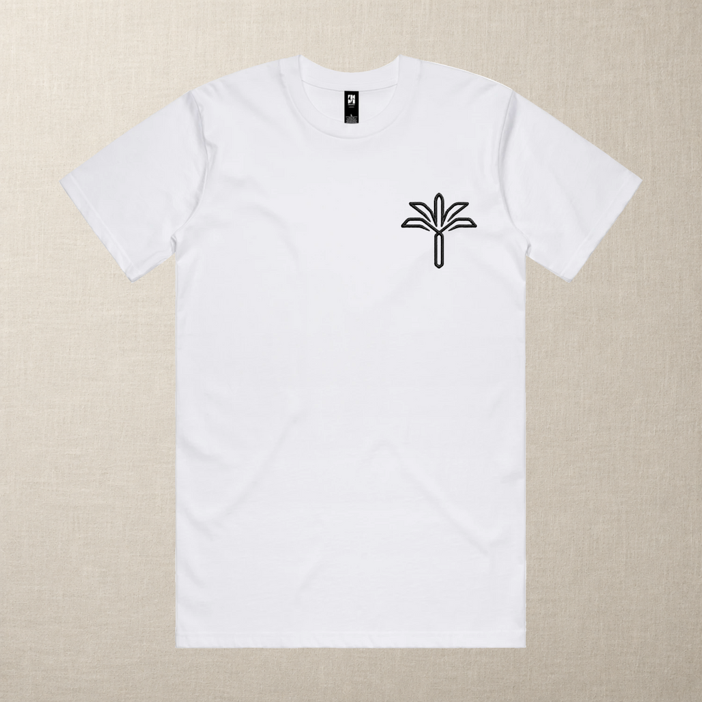 The Date Palm Mark — Embroidered Tee