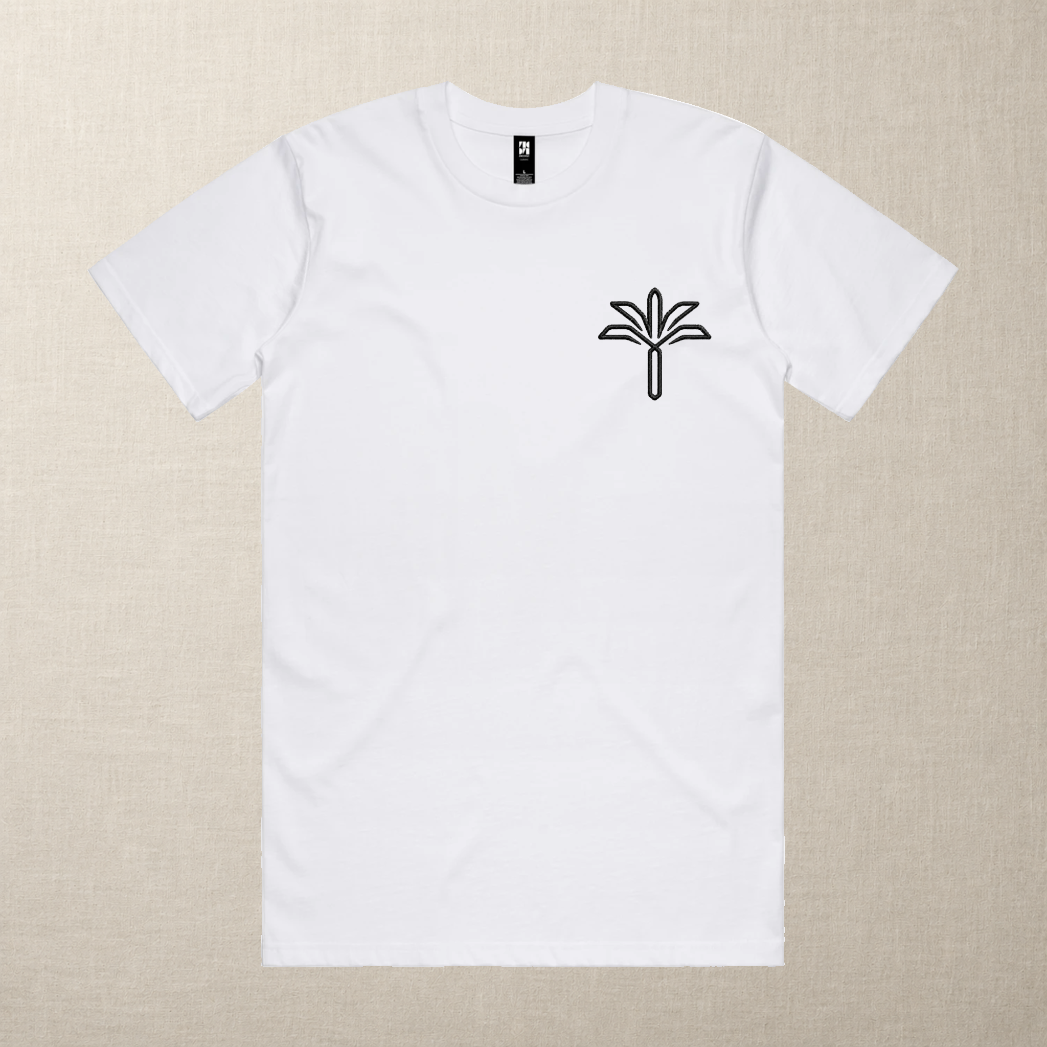 The Date Palm Mark — Embroidered Tee