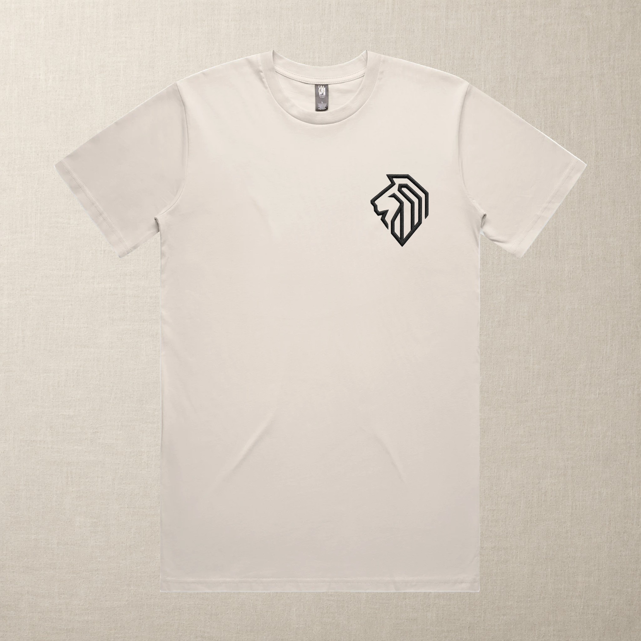 The Lion Mark — Embroidered Tee