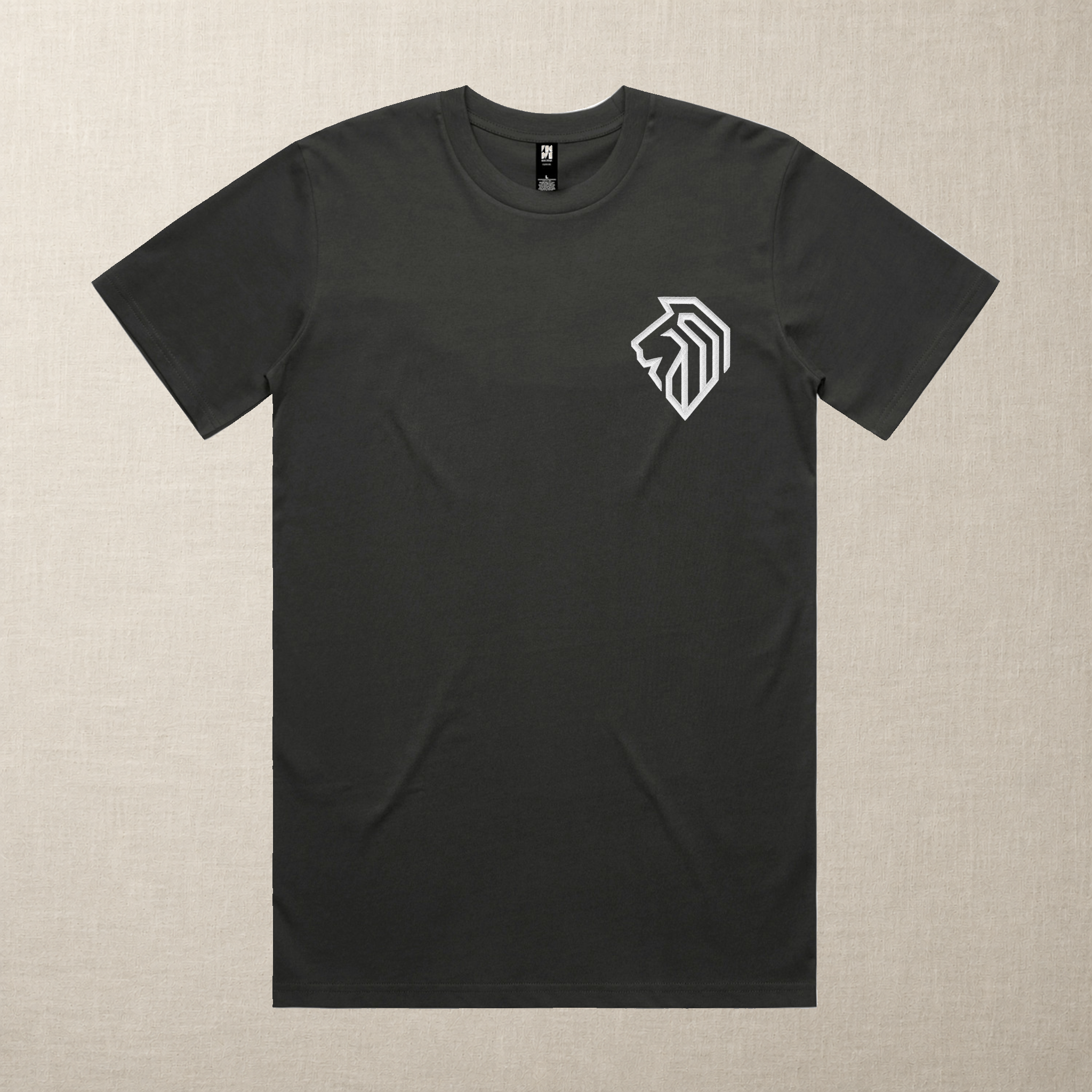 The Lion Mark — Embroidered Tee