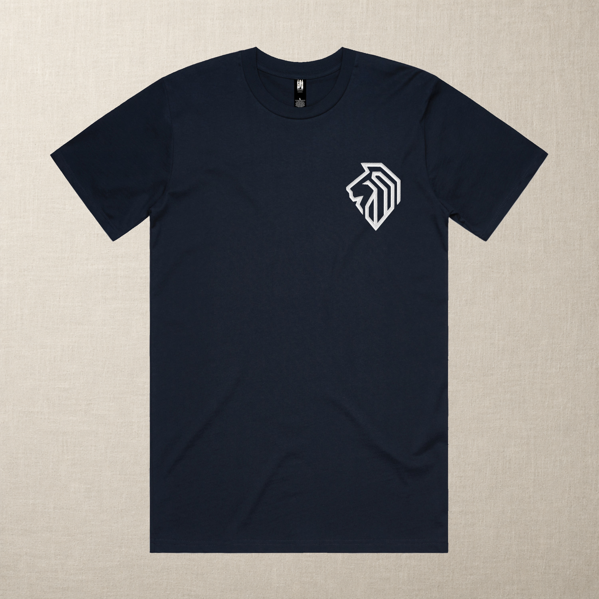 The Lion Mark — Embroidered Tee