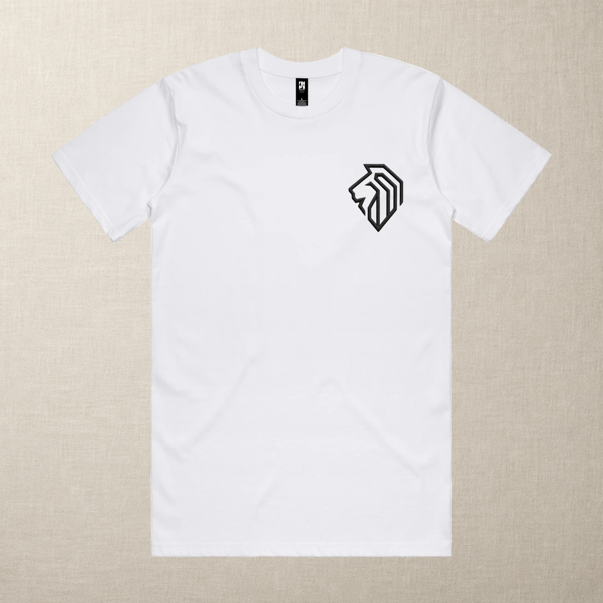 The Lion Mark — Embroidered Tee