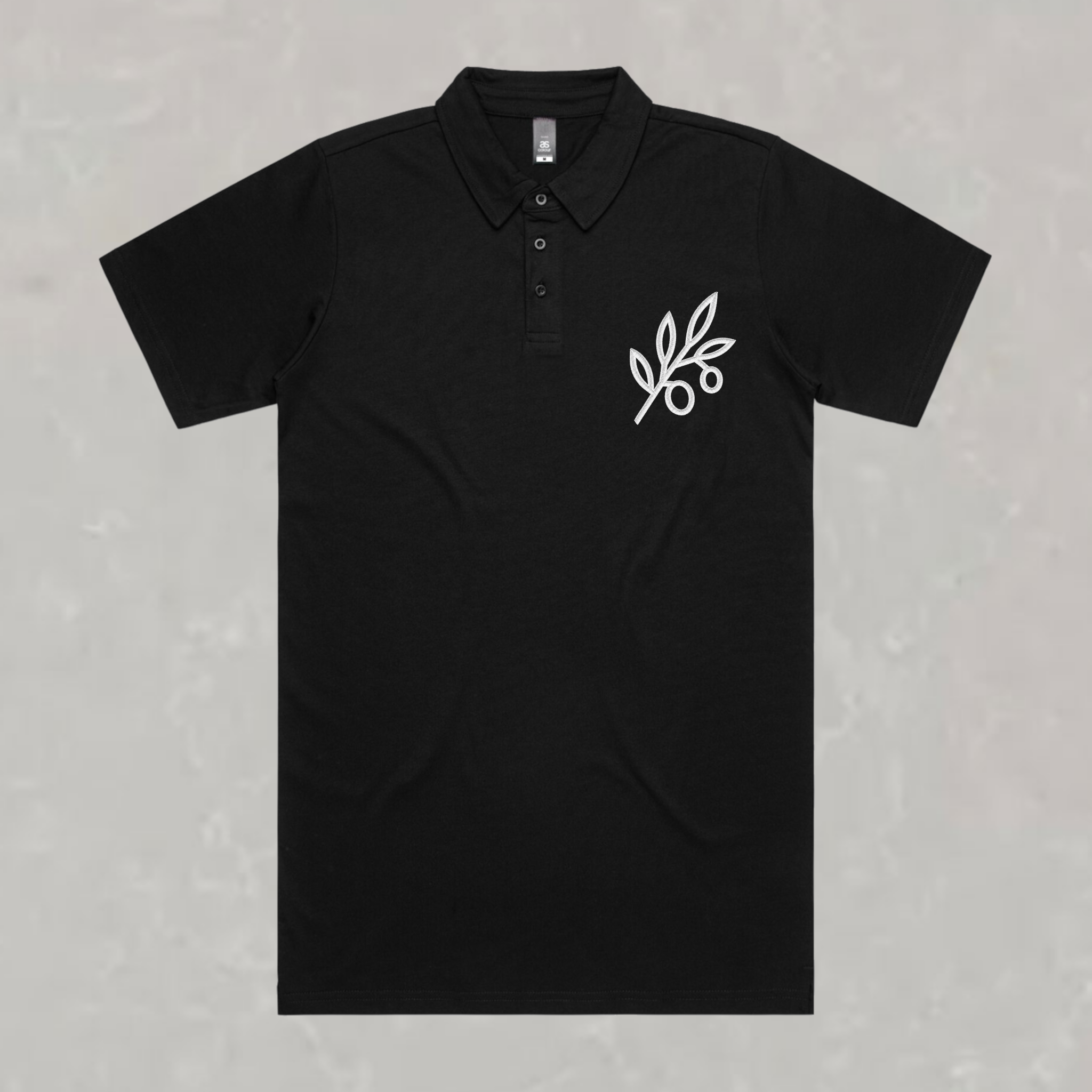 The Olive Branch — Embroidered Polo