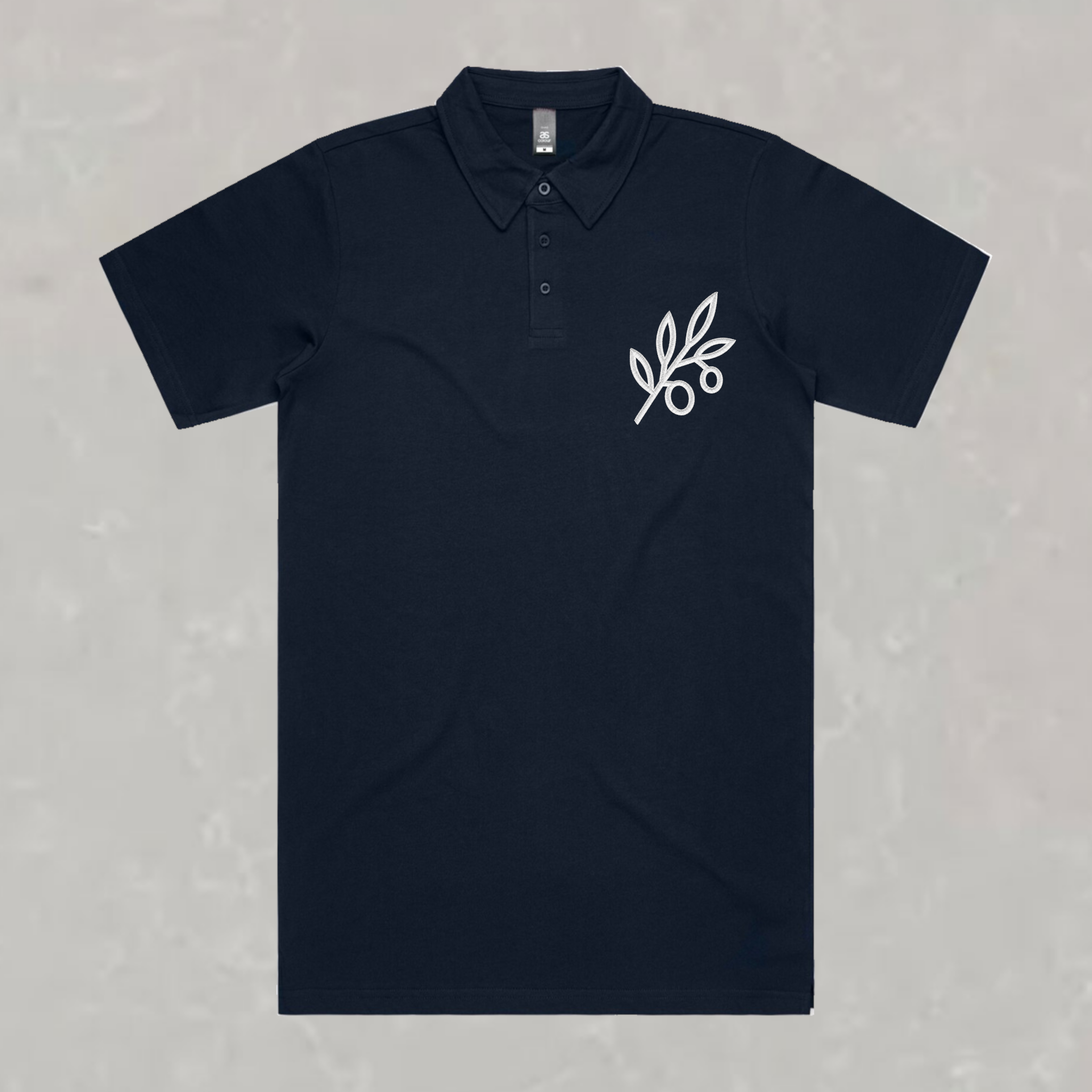The Olive Branch — Embroidered Polo