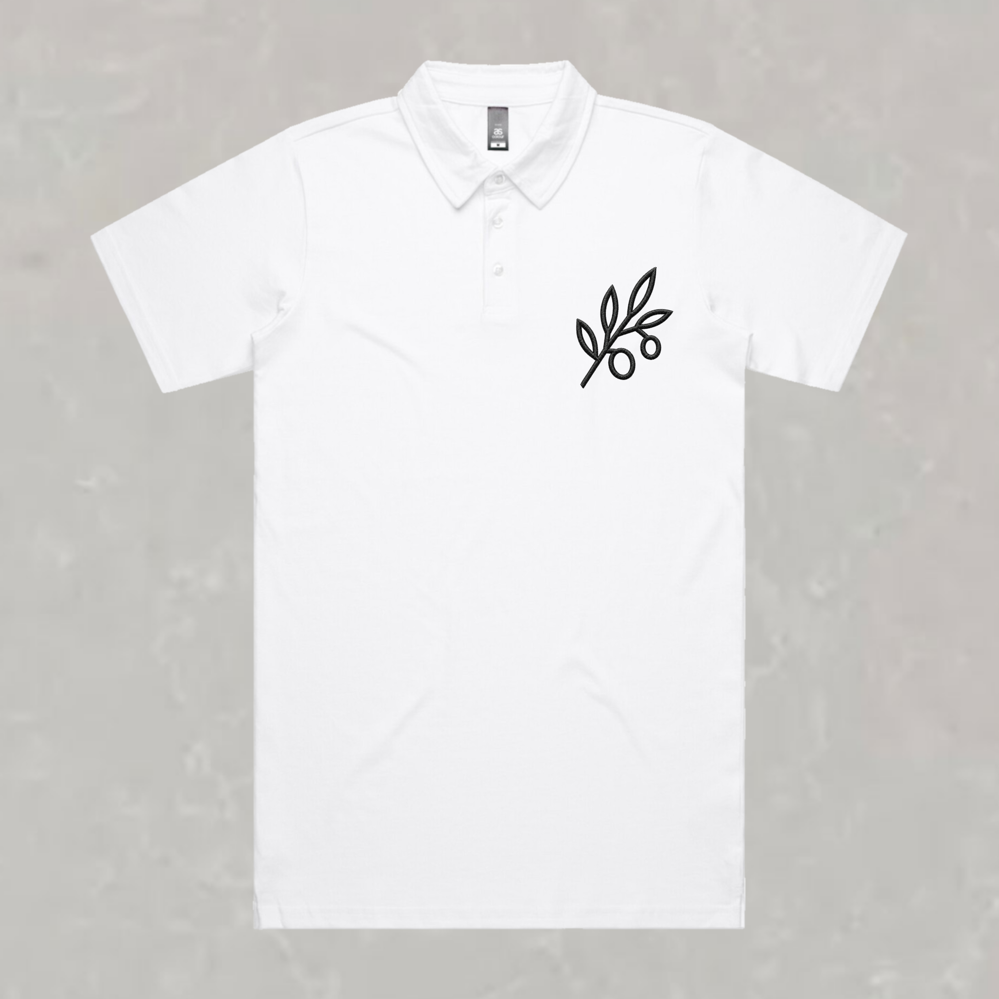 The Olive Branch — Embroidered Polo