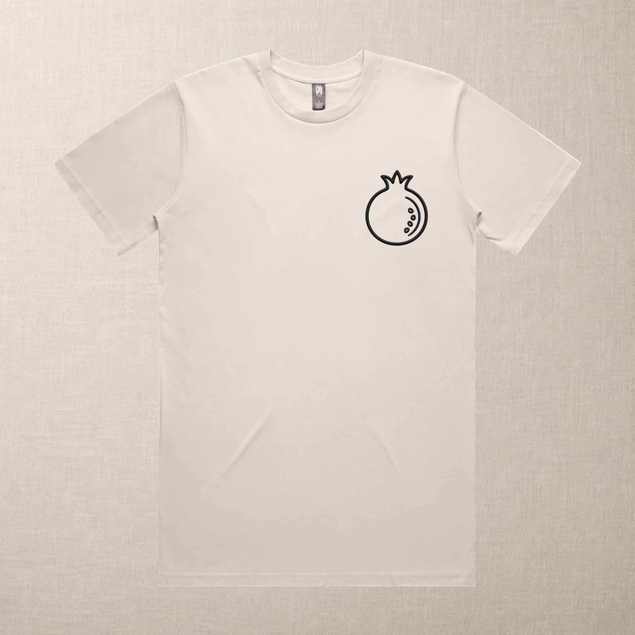 The Pomegranate — Embroidered Tee