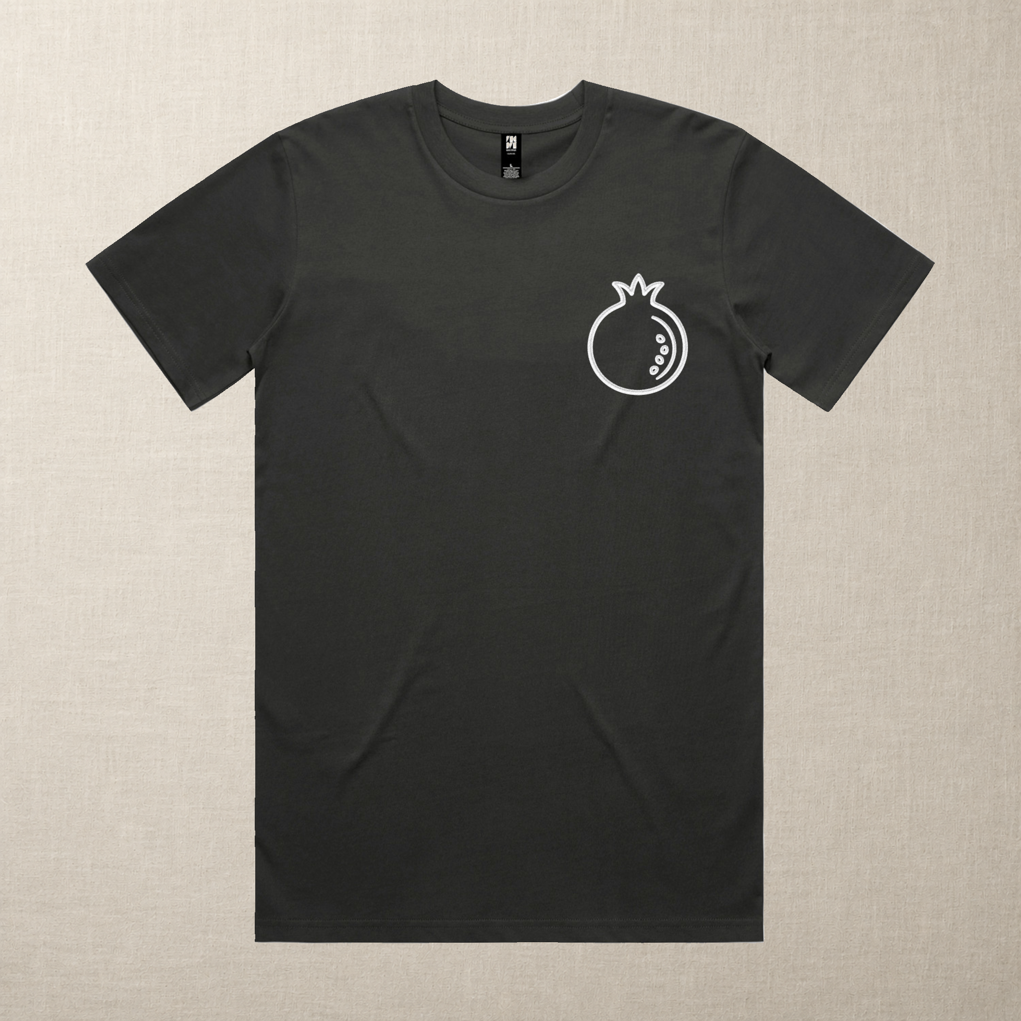 The Pomegranate — Embroidered Tee