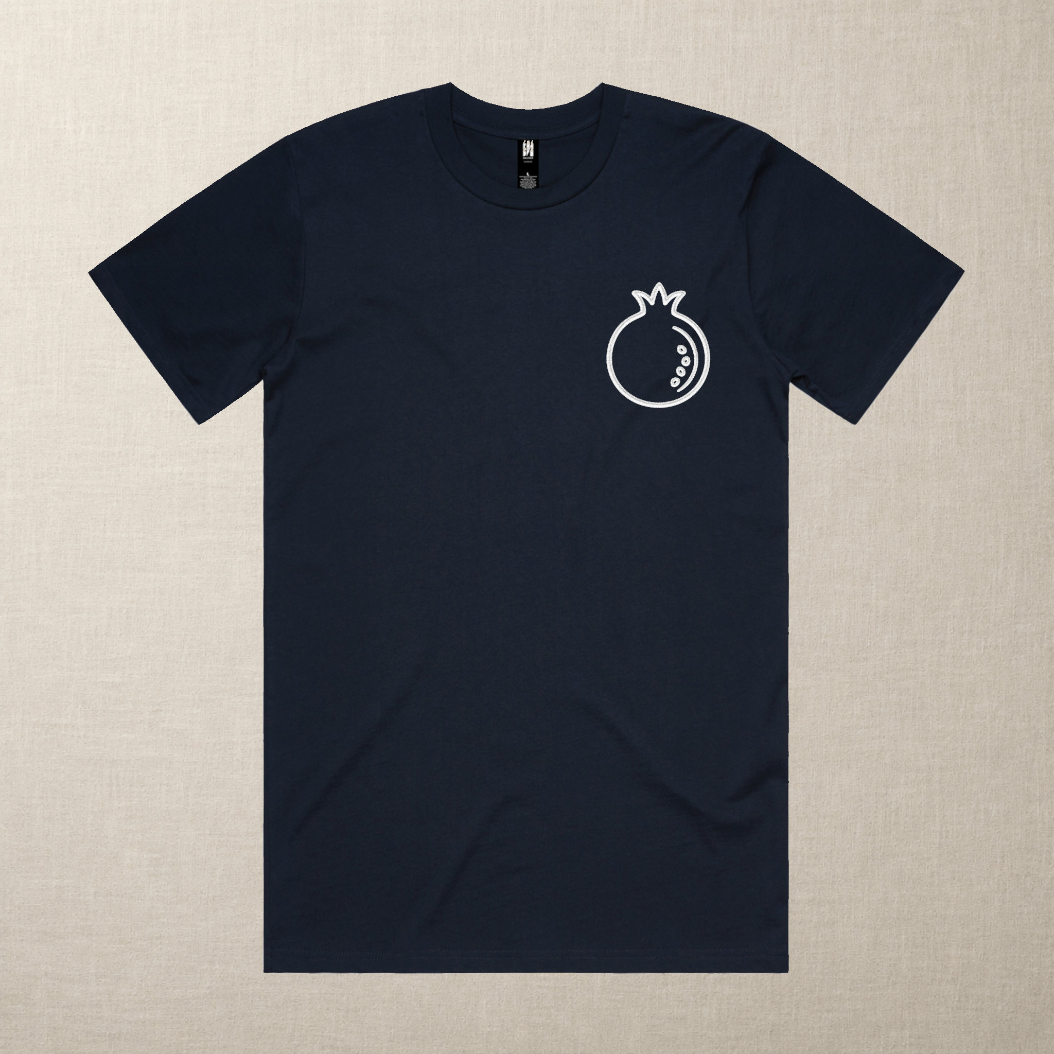 The Pomegranate — Embroidered Tee