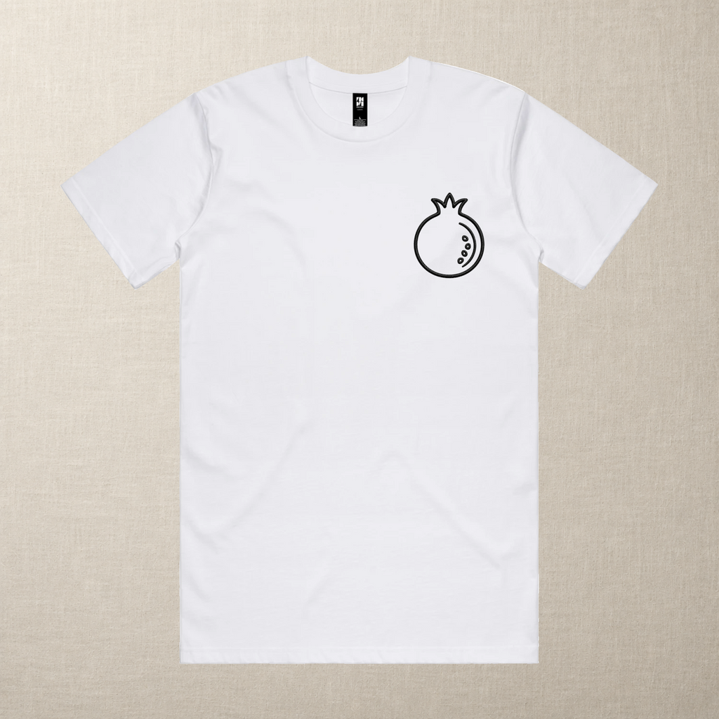 The Pomegranate — Embroidered Tee