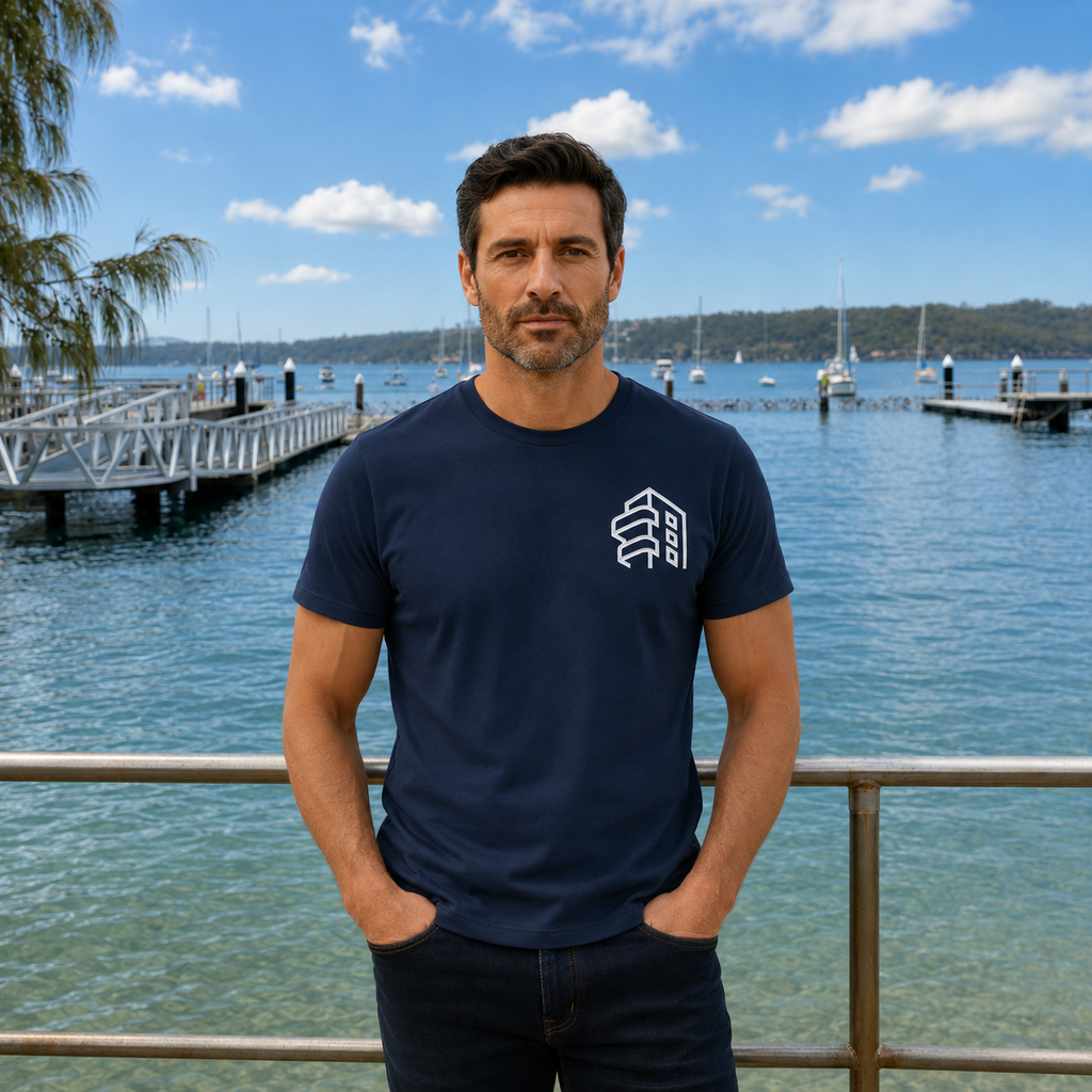 The White City Mark — Embroidered Tee
