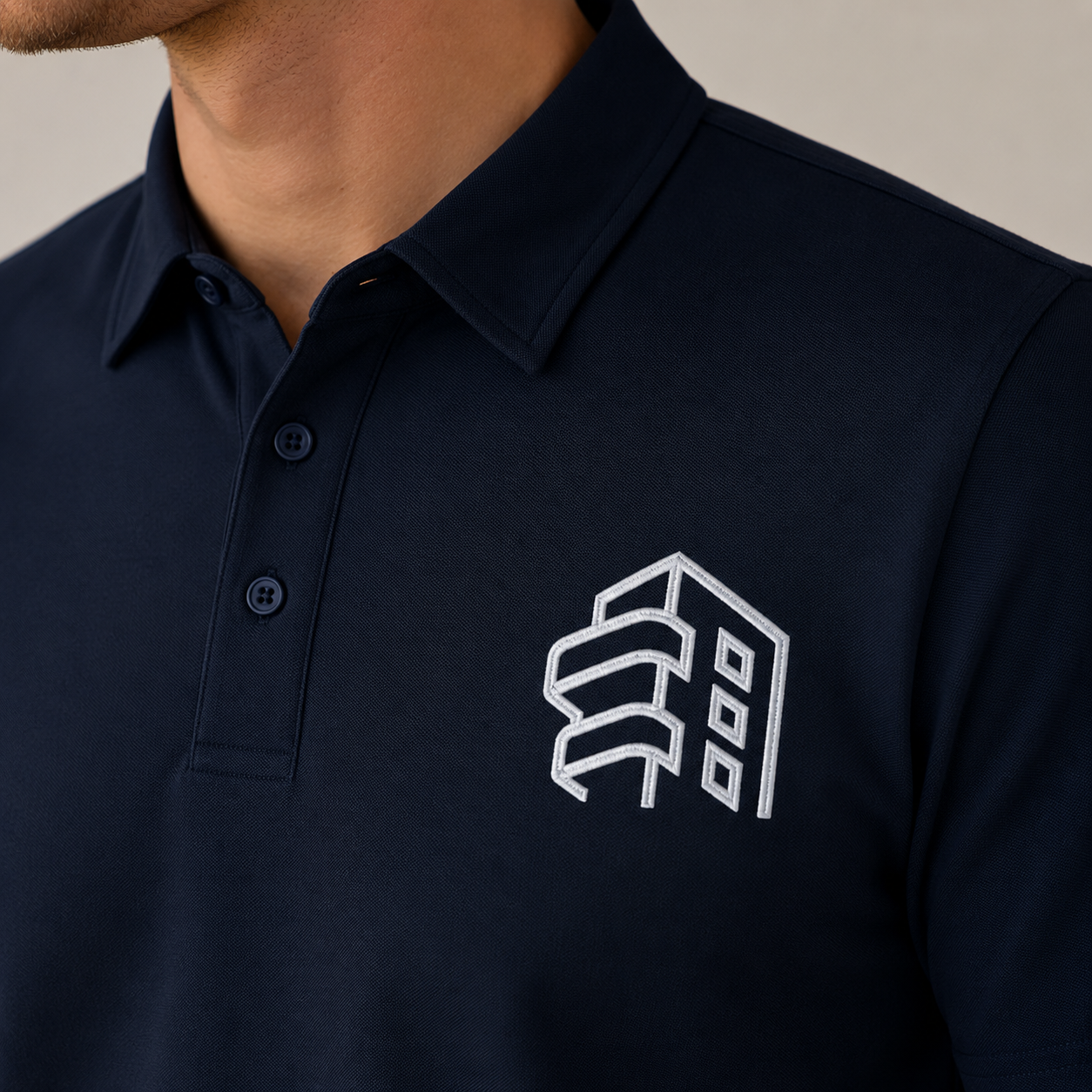 The White City Mark — Embroidered Polo