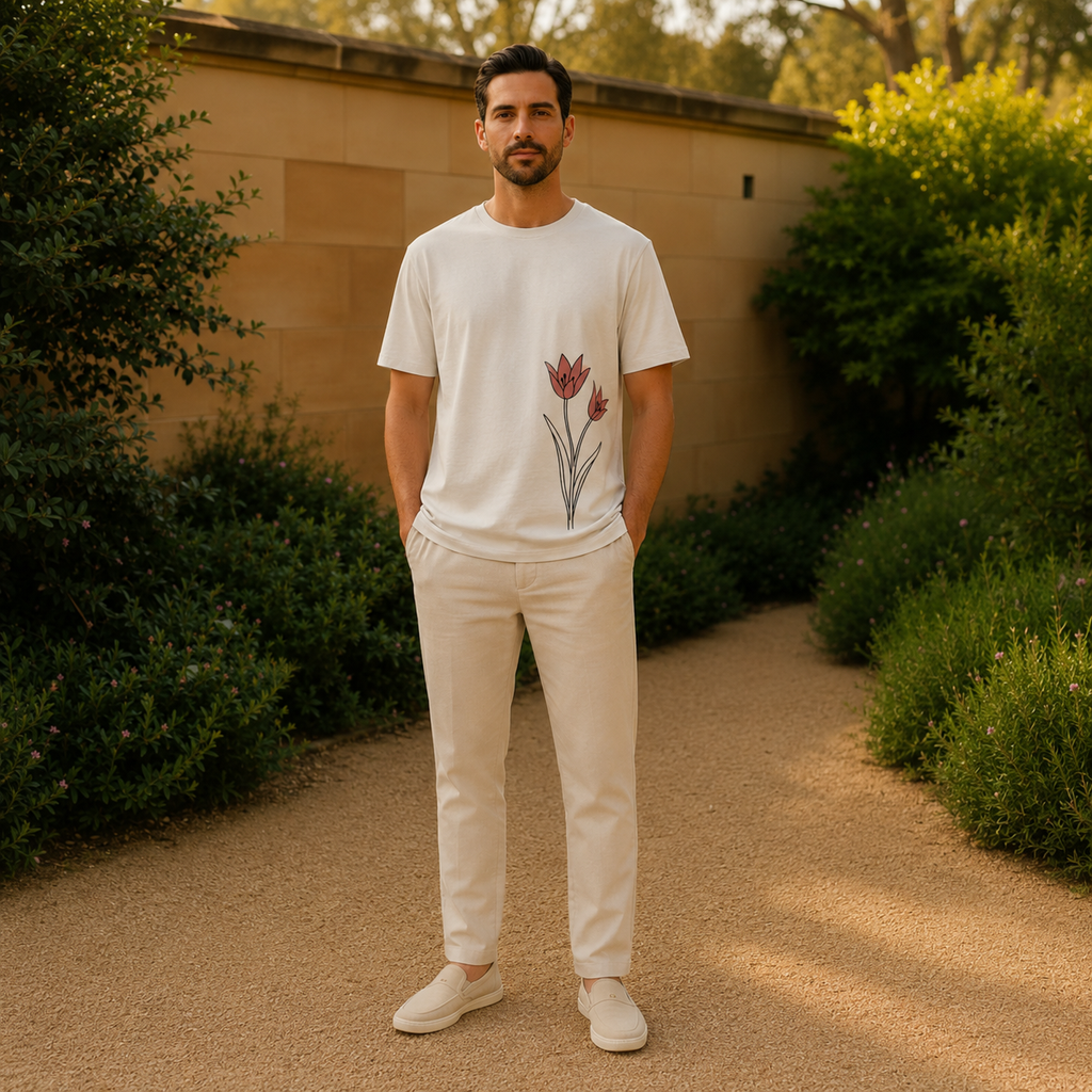 Wild Tulip Pair Tee