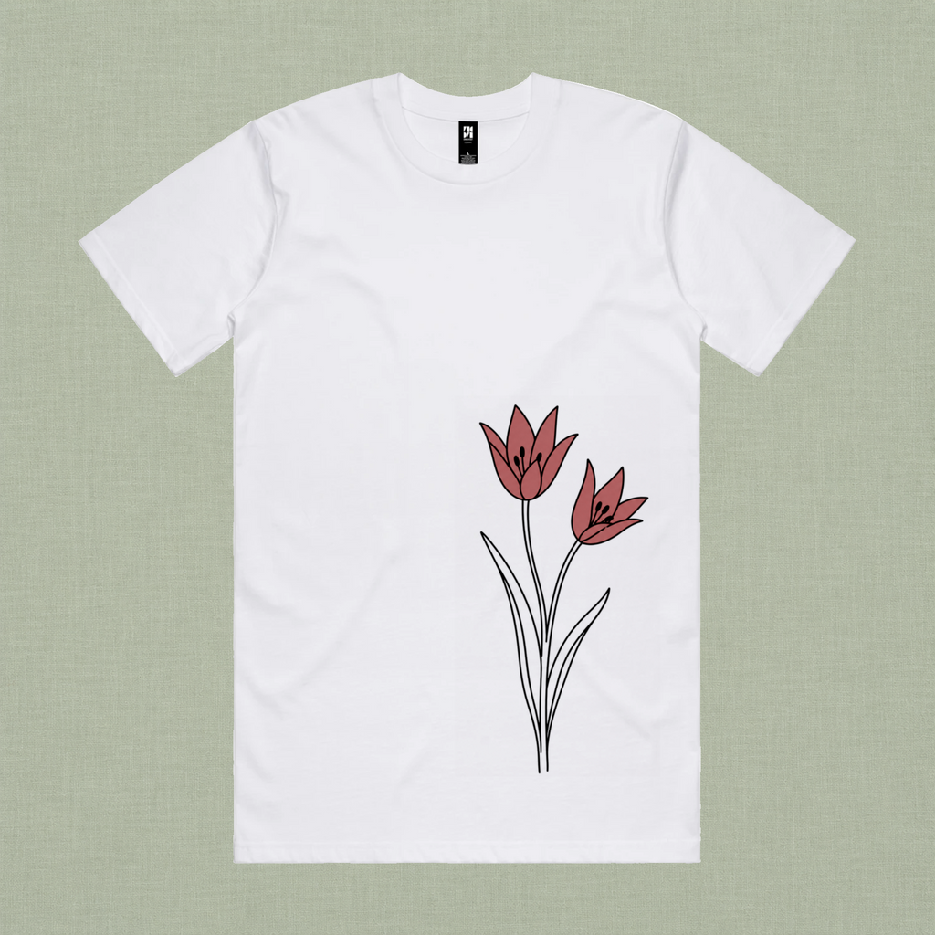 Wild Tulip Pair Tee